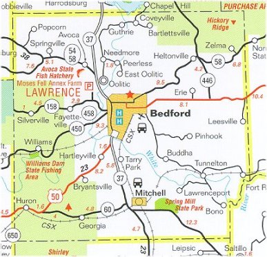 Lawrence County Indiana Map Indiana Clp: Volunteer Data Submission Form