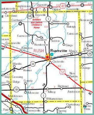 Rush County Indiana Map Indiana Clp: Volunteer Data Submission Form